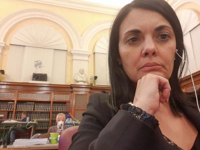 La senatrice Elvira Evangelista (M5s)