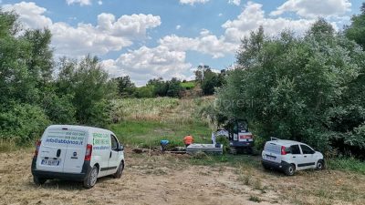 Lavori alla condotta di Janna 'e ferru