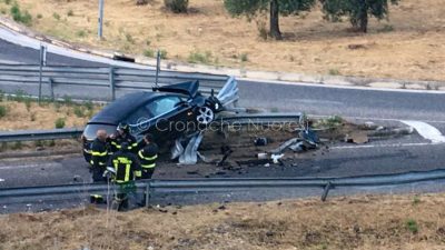 La scena dell'incidente a Mughina