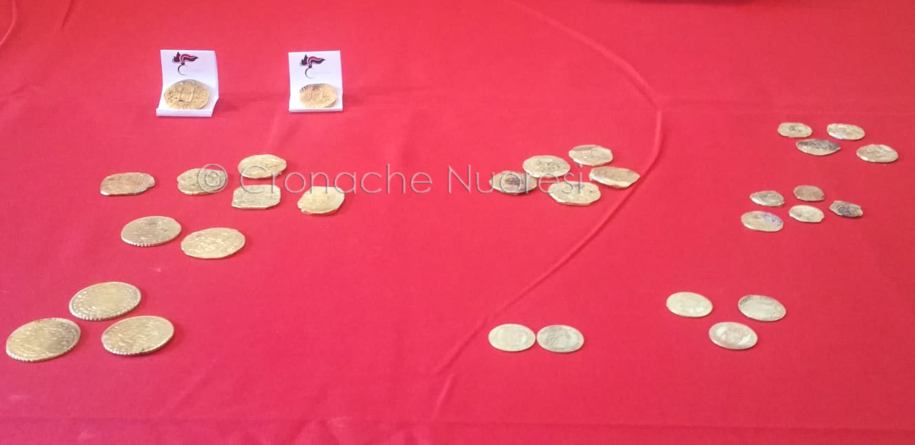 Piccolo tesoro di monete d’oro e d’argento recuperato nelle acque del Golfo di Orosei – VIDEO