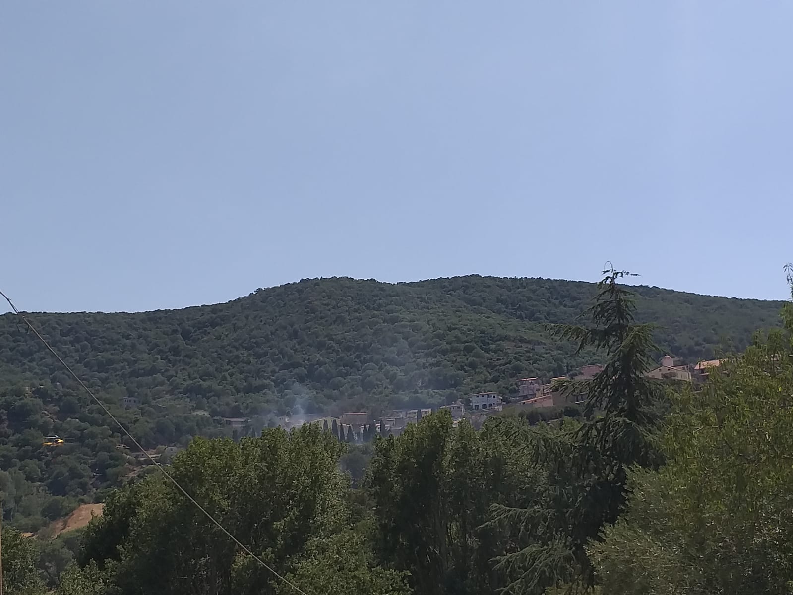 Oniferi. Scampato pericolo: l’incendio è stato spento