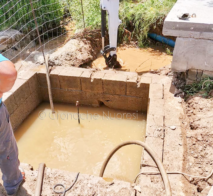 Guasto alla condotta di Janna ‘e Ferru: una nuova fase dei lavori prevista per il 2021