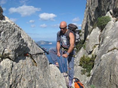 L'alpinista Giuliano Stenghel