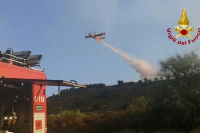 Candair in azione a Porto San Paolo