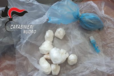 La cocaina sequestrata a San Teodoro