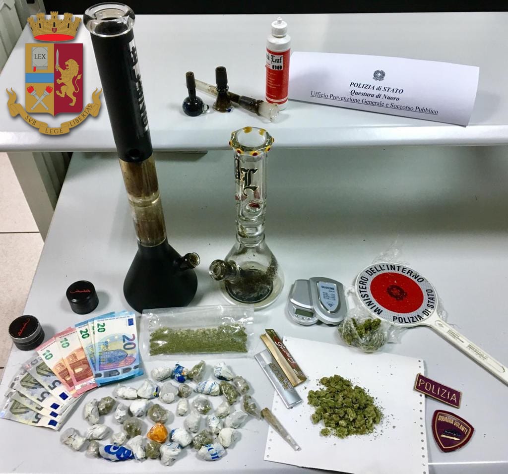 Ferragosto nel Nuorese: 17 denunce, 3 arresti, circa 350 sanzioni e sequestri di droga