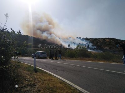 Incendio a Oniferi