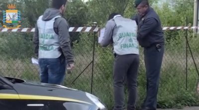 Un momento delle attività di indagine in Ogliastra