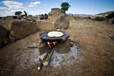 Tanca Manna, cottura del pane