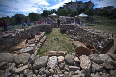 Tanca Manna, ricostruzione di una capanna