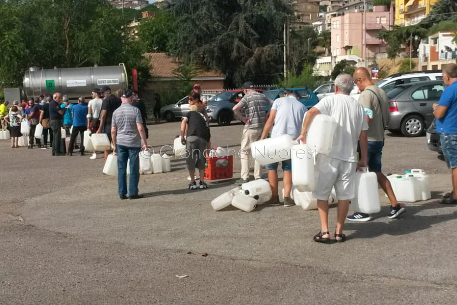 Nuoro senz’acqua: il sindaco annuncia azioni legali contro Abbanoa