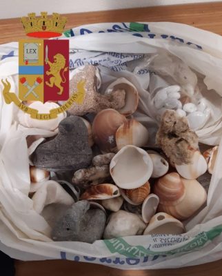 Le conchiglie rubate a Villasimius