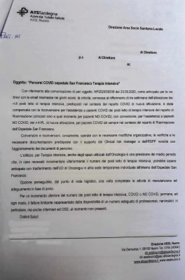 La nota dell'ATS