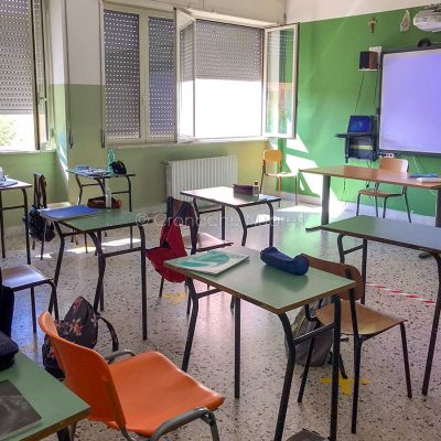 La scuola ai tempi del Covid (foto F. Novellu)