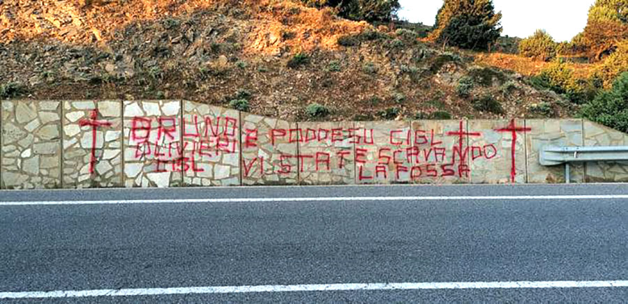 “Vi state scavando la fossa”. Sulla Nuoro-Lanusei minacce contro i sindacalisti della vertenza Forestas