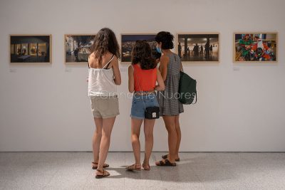 Un momento della mostra di Donato Tore all'ISRE (foto S.Novellu)