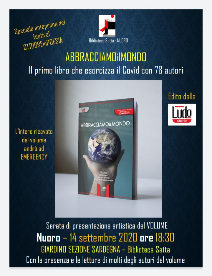 “Abbraciamoilmondo”  questo  lunedì fa tappa a Nuoro