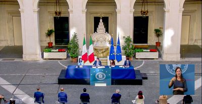 La conferenza sulla riapertura della scuola