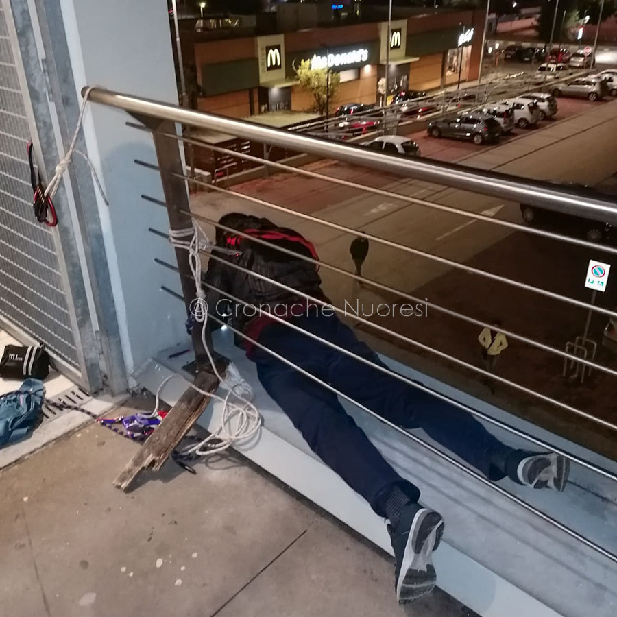 Nuoro. Gattino incastrato tra le lamiere del tetto di un supermercato: volontari al lavoro per liberarlo