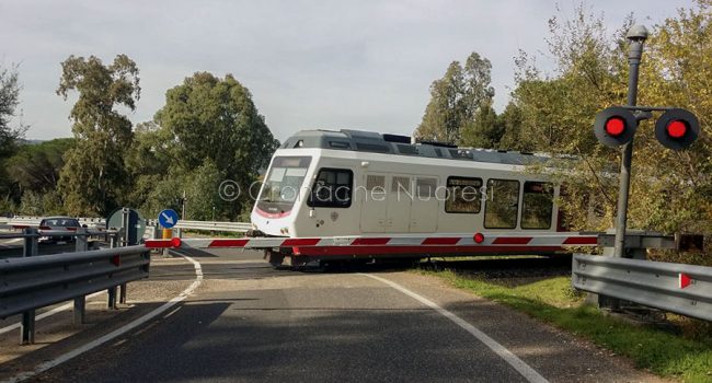 Treno Nuoro-Macomer a Pratosardo (foto S.Novellu)