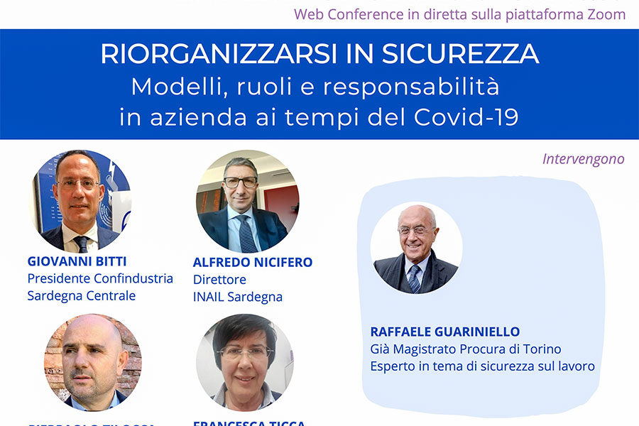 “Covid e Responsabilità d’impresa”  Raffaele Guariniello via Web martedì alle 16.00