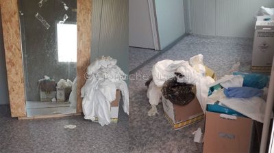 Deposito di materiale potenzialmente contaminato dal Covid