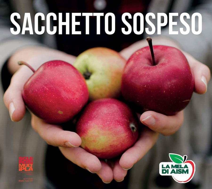 Nuoro: oggi e domani banchetti  “La mela di AISM e il Sacchetto sospeso”