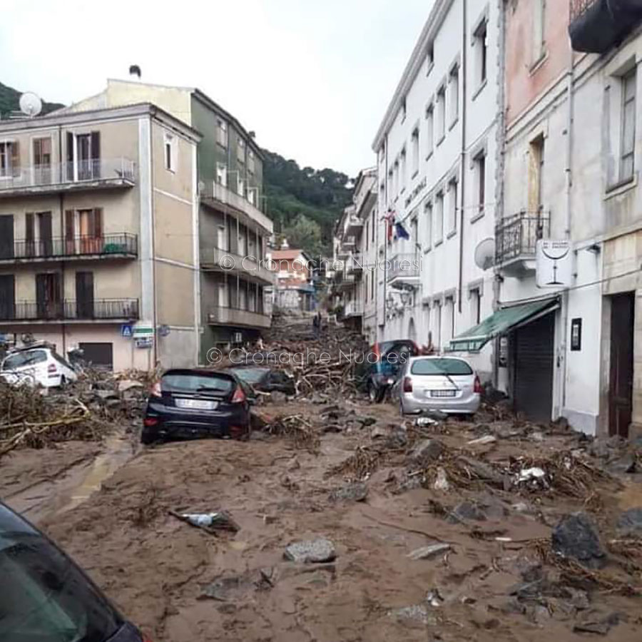 Su Bitti in corso un ciclone quattro volte superiore a Cleopatra: tre i morti e un disperso – Video-