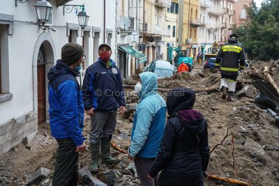 Butti, disperazione per i danni dell’alluvione (© foto S.Novellu)