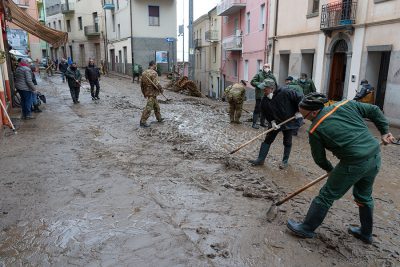 Bitti. Distruzione dopo l'alluvione (f. S. Novellu)