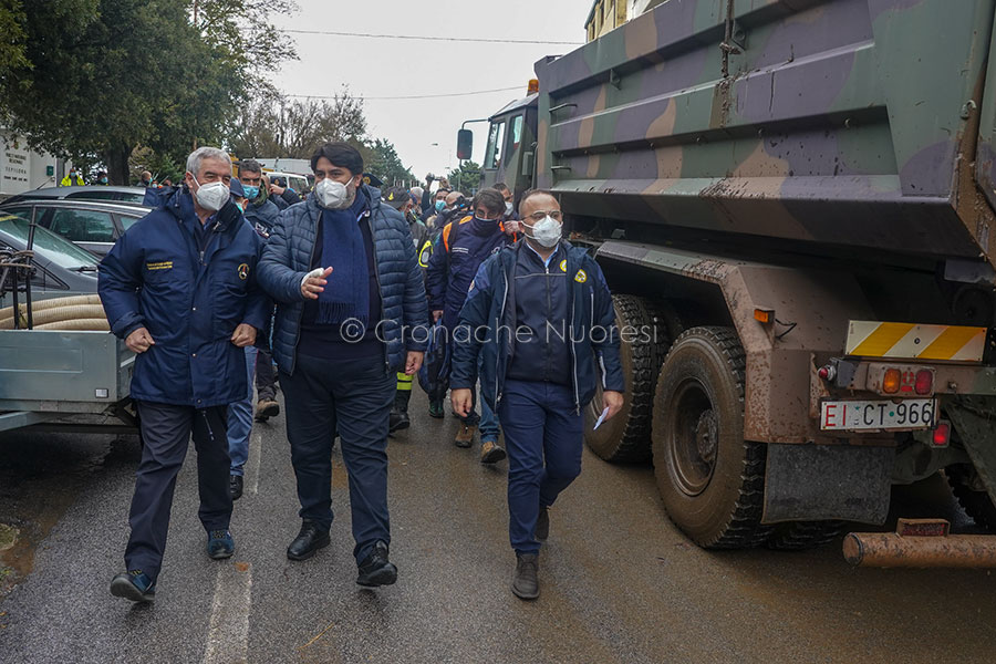 Bitti. Il Sottosegretario Calvisi: “Pensiamo alla ricostruzione, il Governo farà la sua parte”