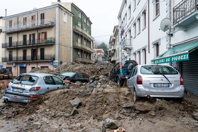 Bitti, la distruzione il giorno dopo l’alluvione (foto S.Novellu)