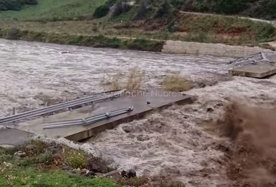 Maltempo. Il Cedrino è in piena: sfollati gli abitanti della parte bassa di Galtellì