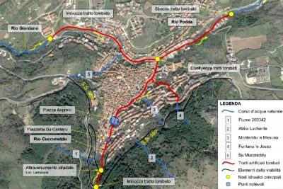 Il territorio di Bitti dopo l'evento calamitoso