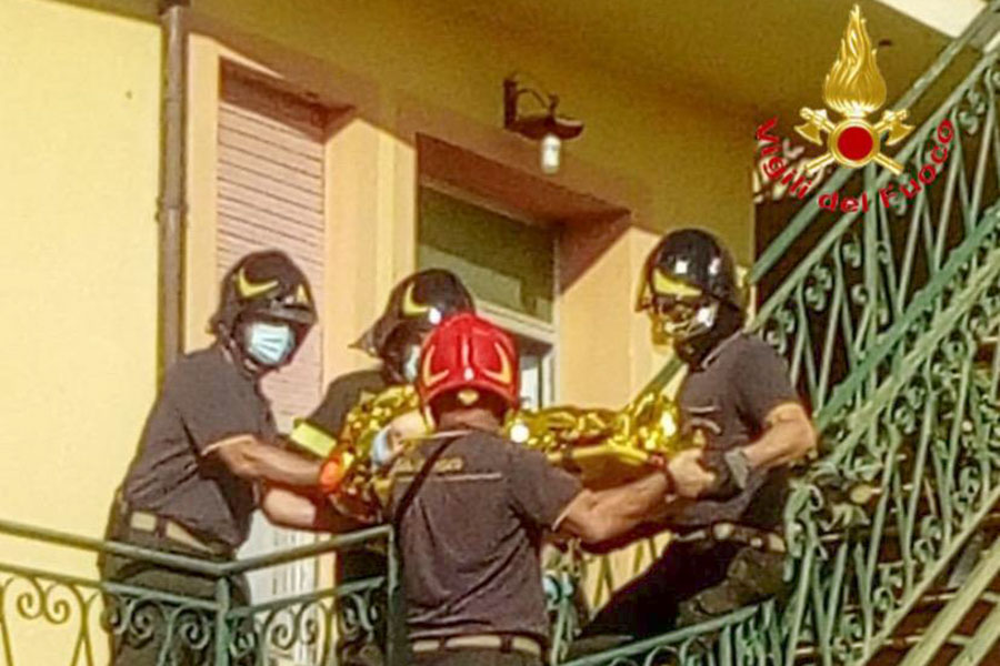 Incidente domestico a Tortolì: 96enne si infortuna cadendo rovinosamente in casa