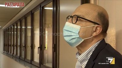L'assessore alla Sanità Mario Nieddu intervistato da La7