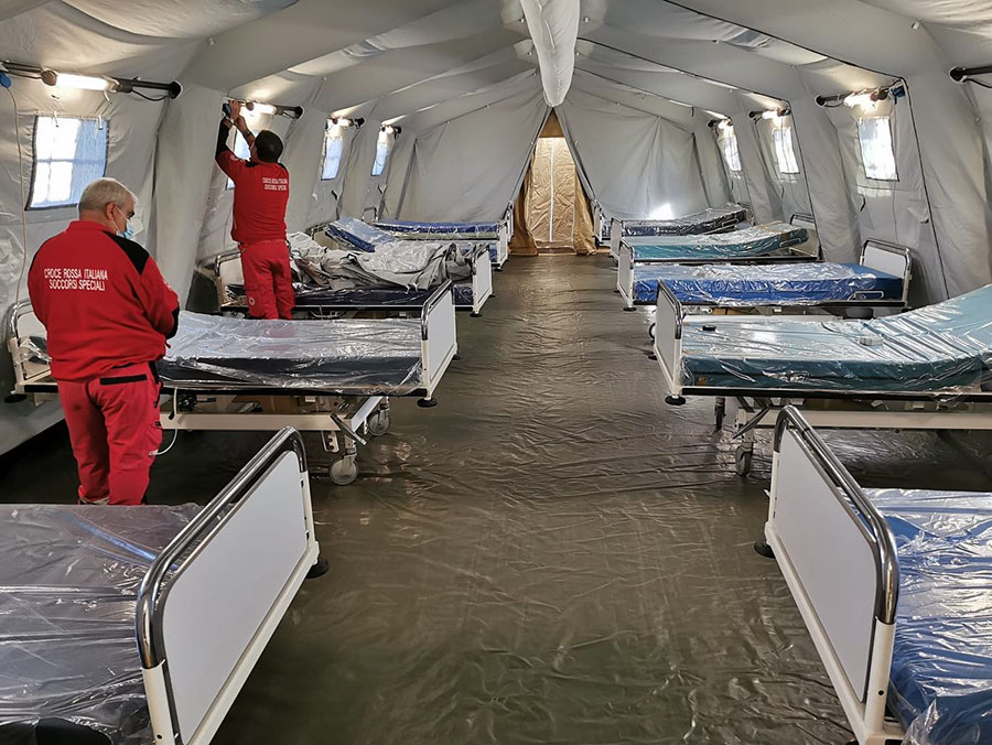 Nuoro. In arrivo cinque medici e sei infermieri militari per l’ospedale da campo del San Francesco