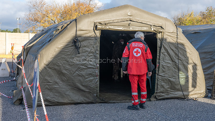 Nuoro. Grazie a un’intesa tra ATS e Croce Rossa l’ospedale da campo sarà operativo a breve