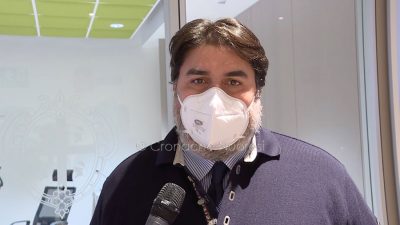 Il presidente della Regione Christian Solinas