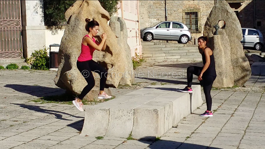 Nuoro. La palestra, ai tempi del Covid, si fa all’aria aperta e in sicurezza – VIDEO