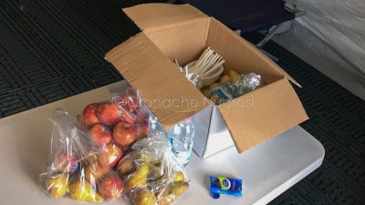 Una parte delle dettate alimentari messe a disposizione degli operatori 118