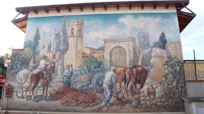 Uno dei murales si San Sperate