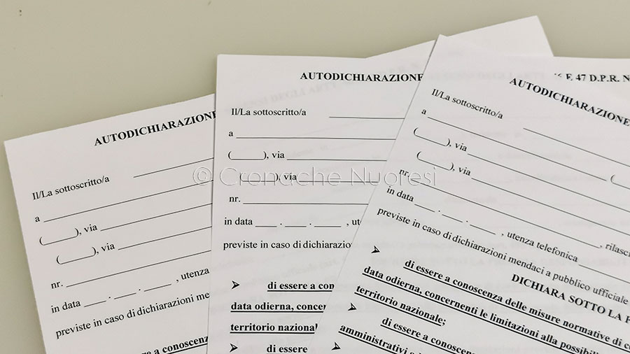 Autocertificazione per gli spostamenti nei giorni del lockdown: scarica qui il documento