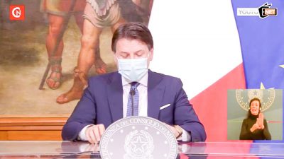 Il presidente del consiglio Giuseppe Conte