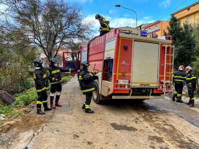 Incidente per i VVF a Bitti