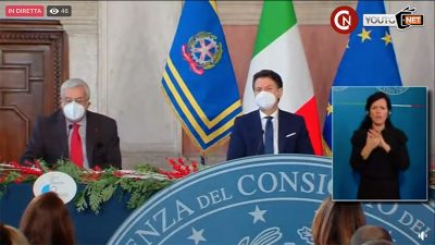 La conferenza stampa di fine anno del Premier Conte