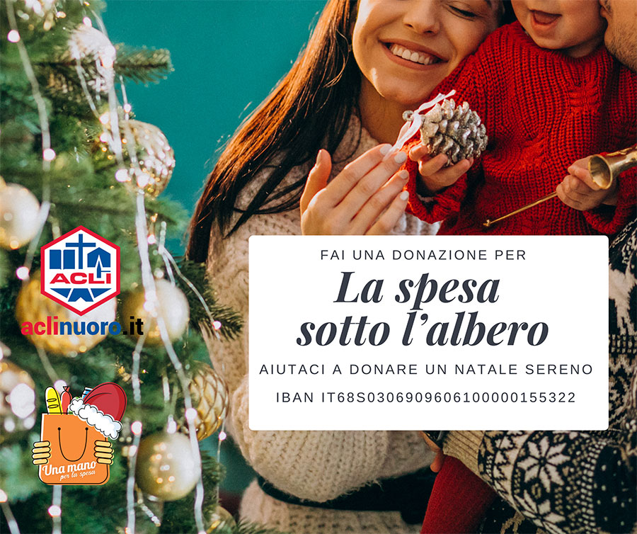 Le ACLI di Nuoro ripropongono l’iniziativa “Una mano per la spesa” e lanciano una raccolta fondi