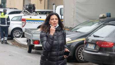 L'assessore all'Agricoltura Gabriella Murgia a Bitti (foto S.Novellu)