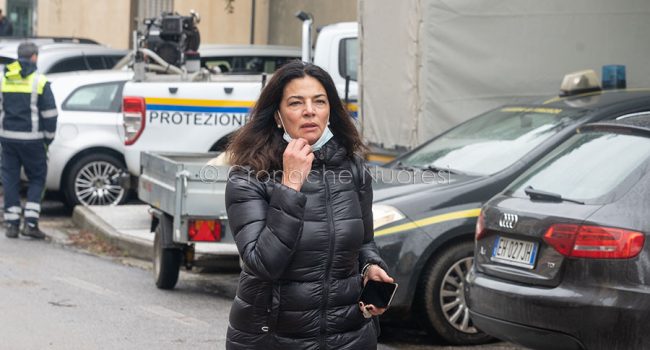 L'assessore all'Agricoltura Gabriella Murgia a Bitti (foto S.Novellu)