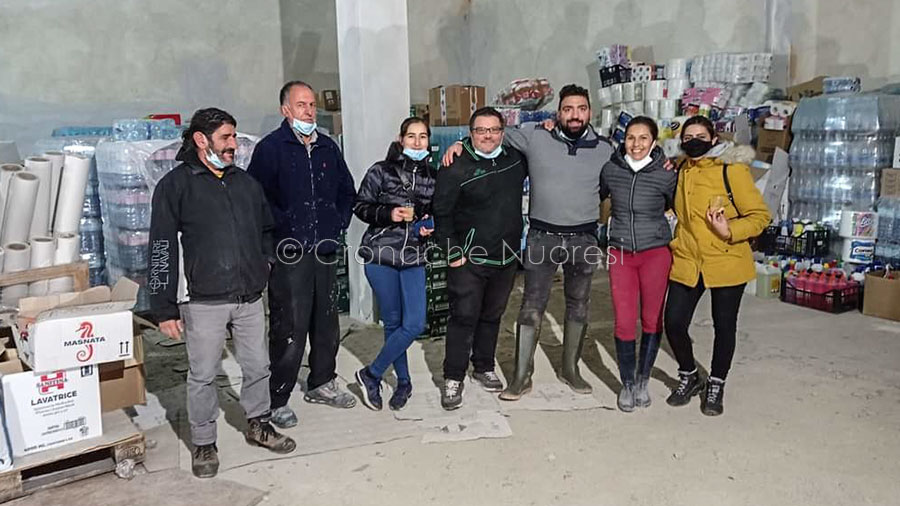 Da Mamoiada a Bitti per portare oltre ai beni di prima necessità anche tanta speranza